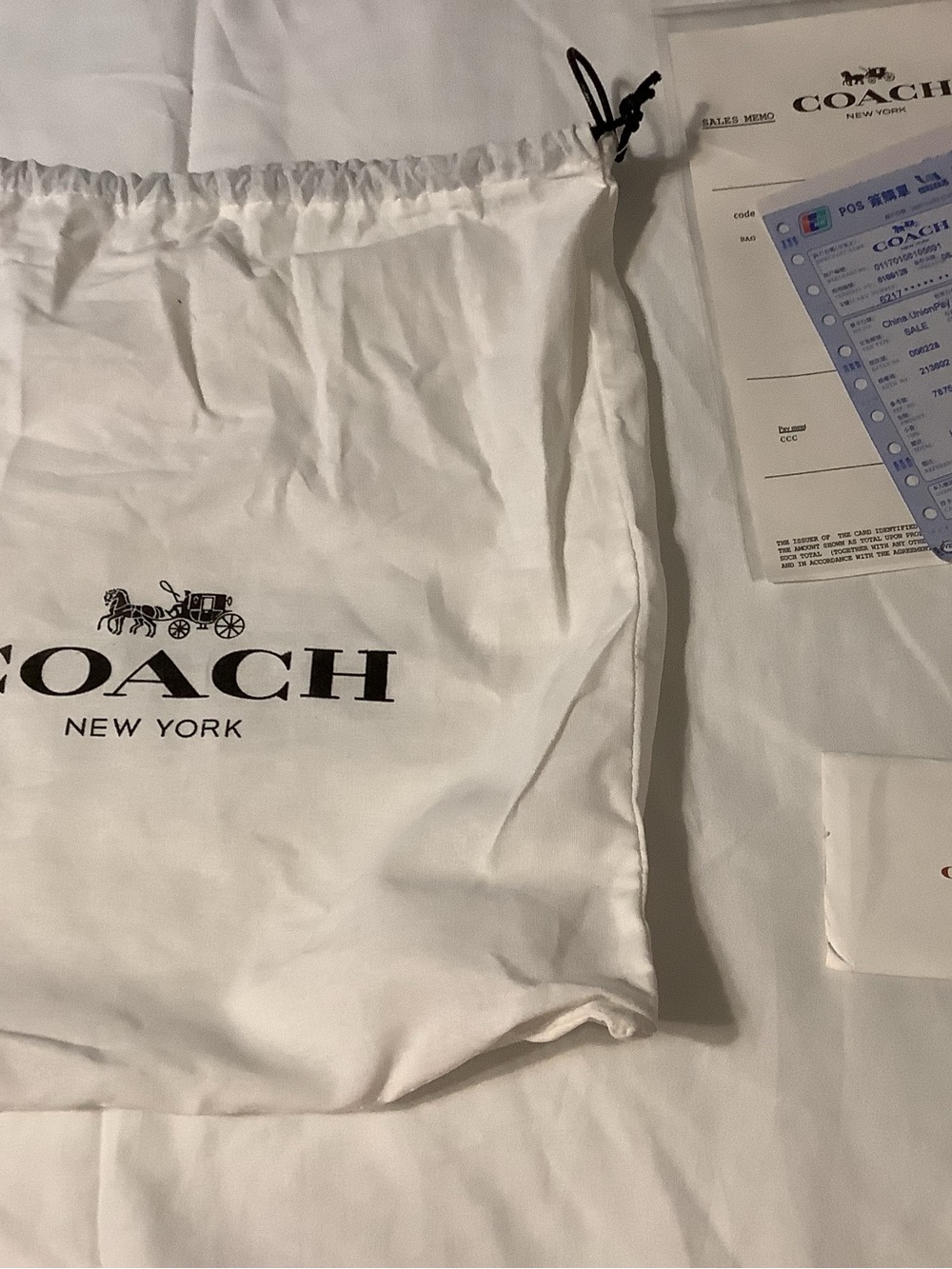 Coach Cream Leather Shoulder Bag & Cherry Print Wallet Set - Red - Picture 2 of 9